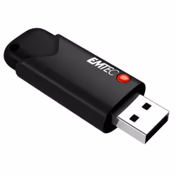Emtec B120 Click Secure lecteur USB flash 16 Go USB Type-A 3.2 Gen 2 (3.1 Gen 2) Noir