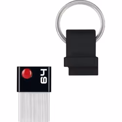 Clé USB - EMTEC - Nano Ring T100 - 64 Go - USB 3.2 - Design Compact et Pratique