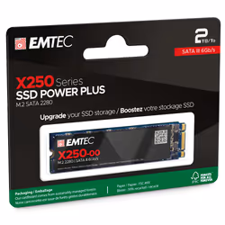Emtec X250 M.2 2 To Série ATA III 3D NAND