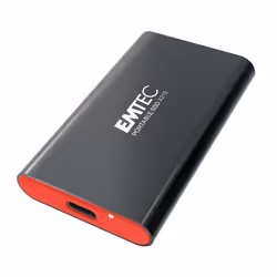 Emtec X210 Elite, 512 Go, USB Type-C, 3.2 Gen 2 (3.1 Gen 2), 10 Gbit/s, Noir
