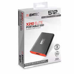 Emtec X210 Elite 512 Go Noir - Vue supplémentaire 4