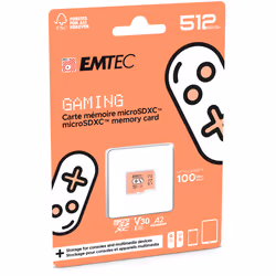 Emtec Gaming 512 Go MicroSDXC UHS-I