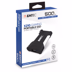 Emtec X210G 500 Go Noir, Blanc - Vue supplémentaire 5