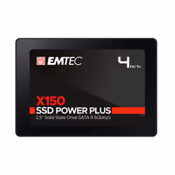 Emtec X150, 4 To, 2.5", 520 Mo/s, 6 Gbit/s