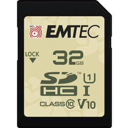 Emtec SD UHS-I V30/V10 OUTDOOR 32 Go SDHC Classe 10