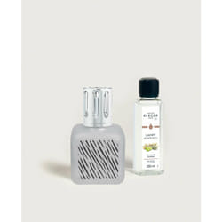 Maison Berger Paris 004808 diffuseur aromatique Flacon de parfum Verre Noir, Argent, Transparent