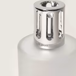 Maison Berger Paris 4818 diffuseur aromatique Flacon de parfum Verre Argent, Translucide
