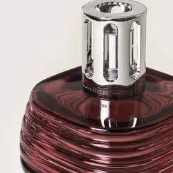 Maison Berger Paris 004823 diffuseur aromatique Flacon de parfum Verre Rouge, Argent