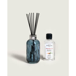 Maison Berger Paris 007590 diffuseur aromatique Flacon de parfum Verre Bleu, Argent