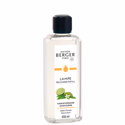Maison Berger Paris 115116, Bouteille, Liquide, Citron, Translucide, 500 ml, Lampe Berger