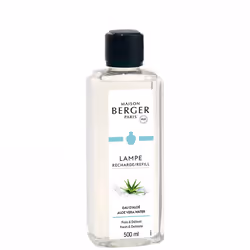 Maison Berger Paris Eau d'Aloé, Bouteille, Liquide, Aloé, Transparent, 500 ml, 67 mm