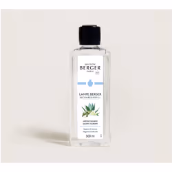 Maison Berger Paris 115153, Bouteille, Liquide, Agave, Translucide, 500 ml, Lampe Berger