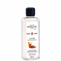 Maison Berger Paris 115349, Bouteille, Liquide, Bois de santal, Translucide, 500 ml, Lampe Berger
