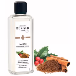 Maison Berger Paris LB115358, Bouteille, Liquide, Cannelle, Épice, Vanille, Transparent, 500 ml, Verre