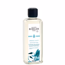 Maison Berger Paris 115373, Bouteille, Liquide, Ambre, Muguet, Melon, Monoi, Tubéreuse, Melon d'eau, Transparent, 500 ml, Fra ...