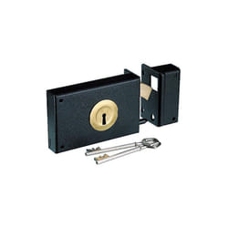 Assa Abloy - Serrure de porte coulissante en applique horizontale à crocher à 4 gorges 384 000 main droite - jpm