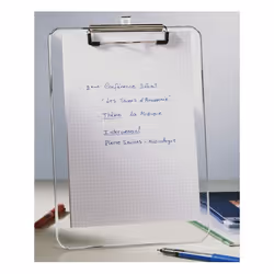 Alba PLATRANS bloc-notes A4 Métal, Plastique Blanc