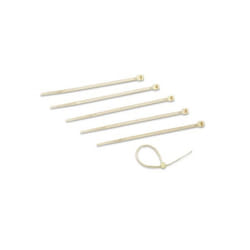 Alba LANG250 serre-câbles Attache-câble à entrée parallèle Plastique Blanc 250 pièce(s)