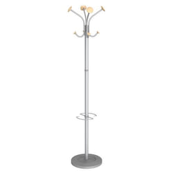 Alba PMVIENA porte-manteaux Colonne 8 crochet(s) Argent