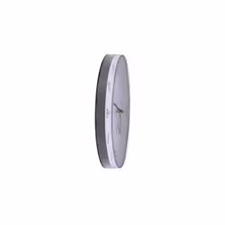 Alba HORCLAS Horloge murale et de table Horloge à quartz Rond Gris, Argent