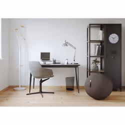 Alba HORCLAS Horloge murale et de table Horloge à quartz Rond Gris, Argent