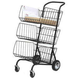 Alba CORCHAR chariot de service Acier Noir