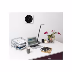 Alba MESHTRAY3 M bac de rangement de bureau Acier Gris