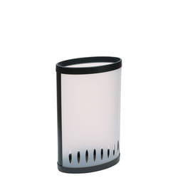 Alba PMKIT Porte-parapluies ABS, Polyvinyl chloride (PVC) Noir, Translucide