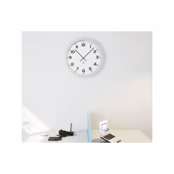 Alba HORGIANT Horloge murale et de table Horloge à quartz Rond Argent - Vue supplémentaire 4