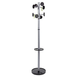 Alba PMSTAN3 M porte-manteaux Colonne 8 crochet(s) Gris