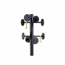 Alba PMSTAN3 N, Colonne, Acier, 8 crochet(s), Noir, Plastique, 5 kg