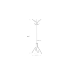 Portemanteau Madera bois hêtre