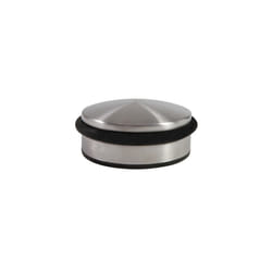 Alba DOORSTOP N arrêt de porte Noir, Argent Élastomère, Acier