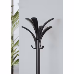 Alba PMBRIO N porte-manteaux Colonne 9 crochet(s) Noir