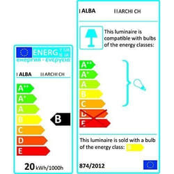 ALBA - ARCHI CH Lampe de Bureau Architecte Chromé