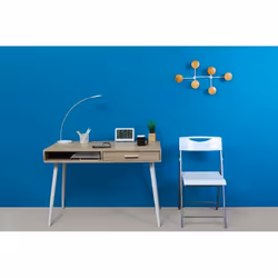 Alba HORLCDNEO Horloge murale et de table Horloge numérique Rectangle Argent - Vue supplémentaire 4