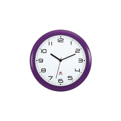 Alba HORNEW P Horloge murale et de table Horloge à quartz Rond Violet