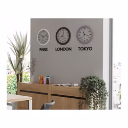 Alba HORNEW BC Horloge murale et de table Horloge à quartz Rond Blanc