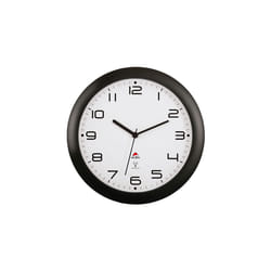 Alba HORNEWRC N Horloge murale et de table Horloge à quartz Rond Noir