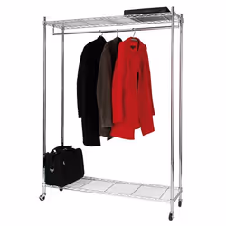Alba PMMOBI porte-manteaux Colonne Gris, Argent