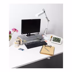 Alba MESHUP M support d'écran plat pour bureau Gris