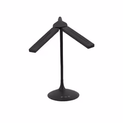 Alba LEDTWIN N, Noir, Acrylonitrile-Butadiène-Styrène (ABS), Home office, Bureau, Étude, CE, 6 W, LED