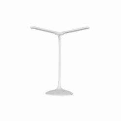 Alba LEDTWIN BC, Blanc, Acrylonitrile-Butadiène-Styrène (ABS), Home office, Bureau, Étude, France, 6 W, LED