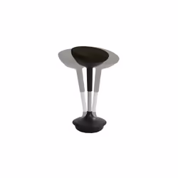 Alba MHSTOOLY N tabouret en forme de selle Siège rembourré Noir mousse Polypropylène Acier 1 pièce(s)