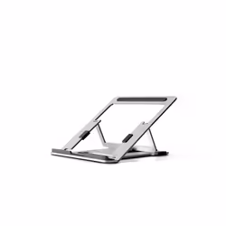 Alba MHLAPTOP, Supports de Laptop, Aluminium, Noir, Aluminium, Silicone, 27,9 cm (11"), 39,6 cm (15.6"), 0 - 23°