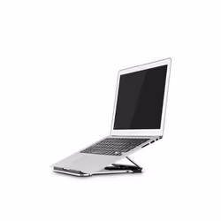 Alba MHLAPTOP Support de livres Supports de Laptop Aluminium, Noir 15.6"