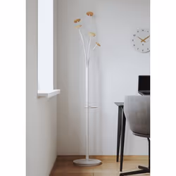 Alba PMFESTW BC porte-manteaux Colonne 6 crochet(s) Blanc