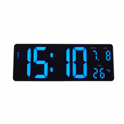 Alba HORDGTL Horloge murale et de table Horloge numérique Rectangle Noir