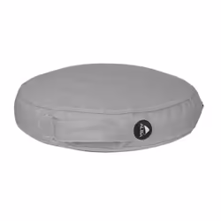 Alba MHPAD G, Coussin de chaise, Universel, Polyester, Polyvinyl chloride (PVC), Gris, Rond, 130 kg