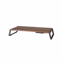 Alba MHSTANDUPW C, Supports de Laptop, Marron, Aluminium, Panneaux MDF, 12 kg, 241,3 mm, 91 mm